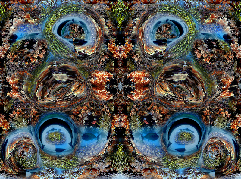 Coral Reef Mosaic 114