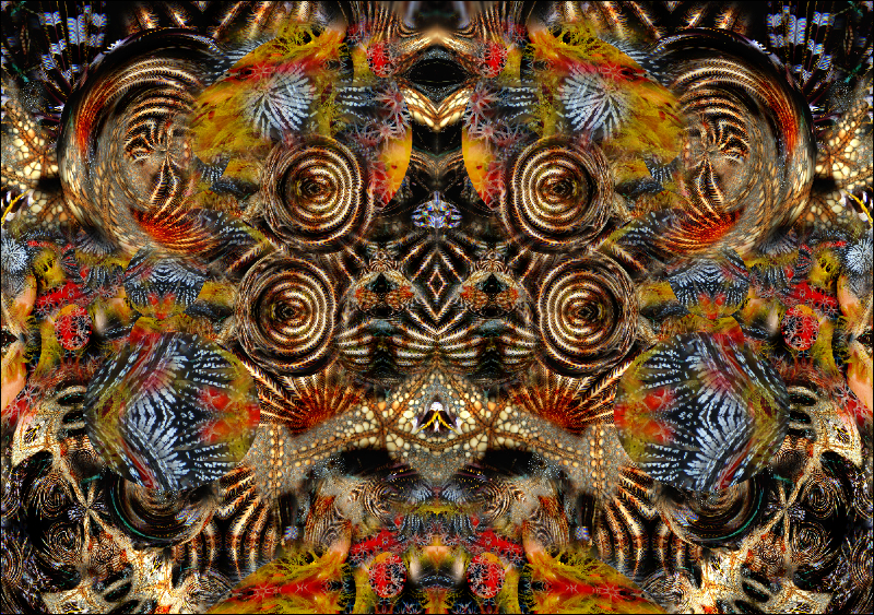 Coral Reef Mosaic 124