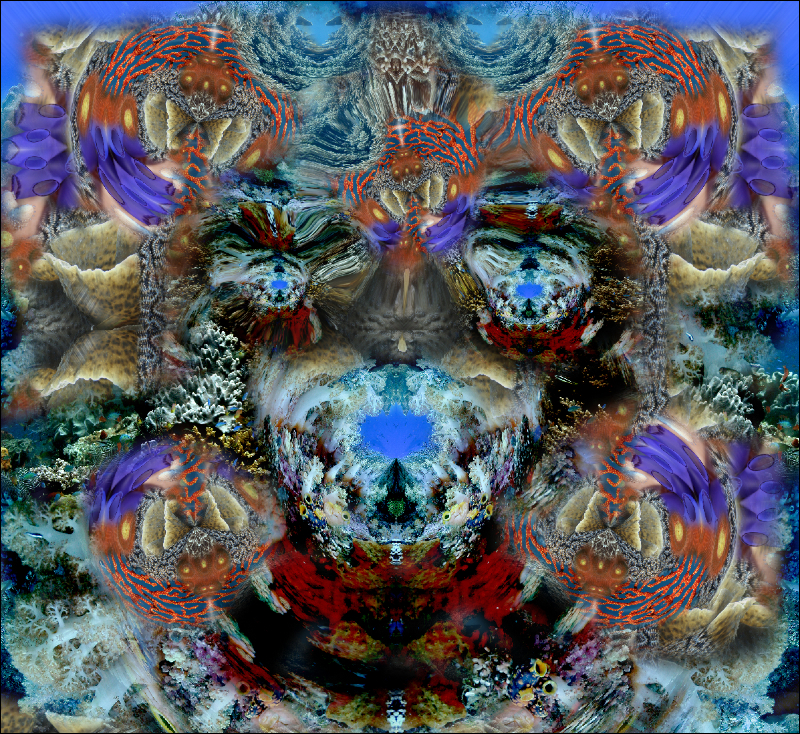 Coral Reef Mosaic 169