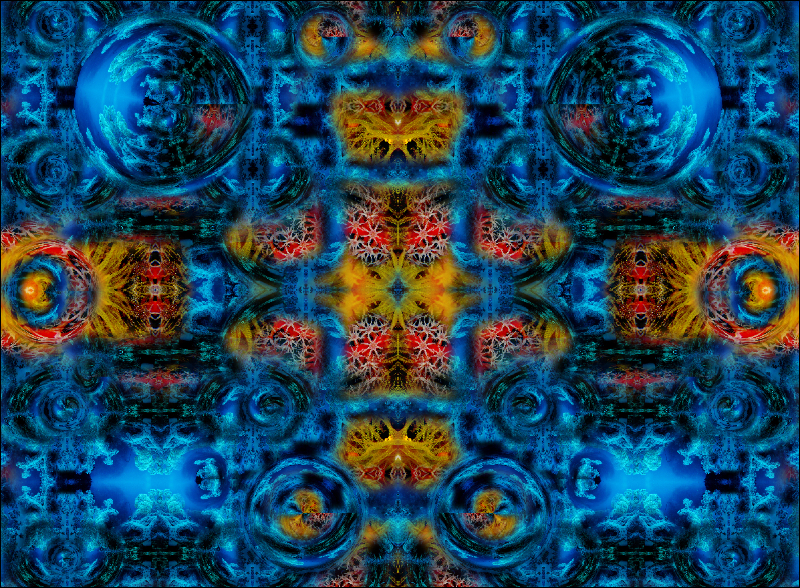 Coral Reef Mosaic 48