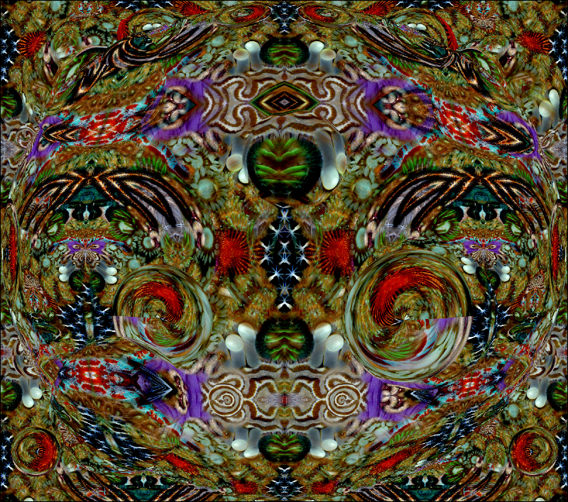 Coral Reef Mosaic 65