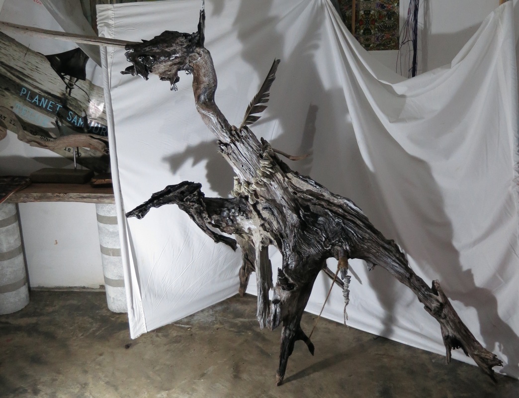 Wooden sculpture
