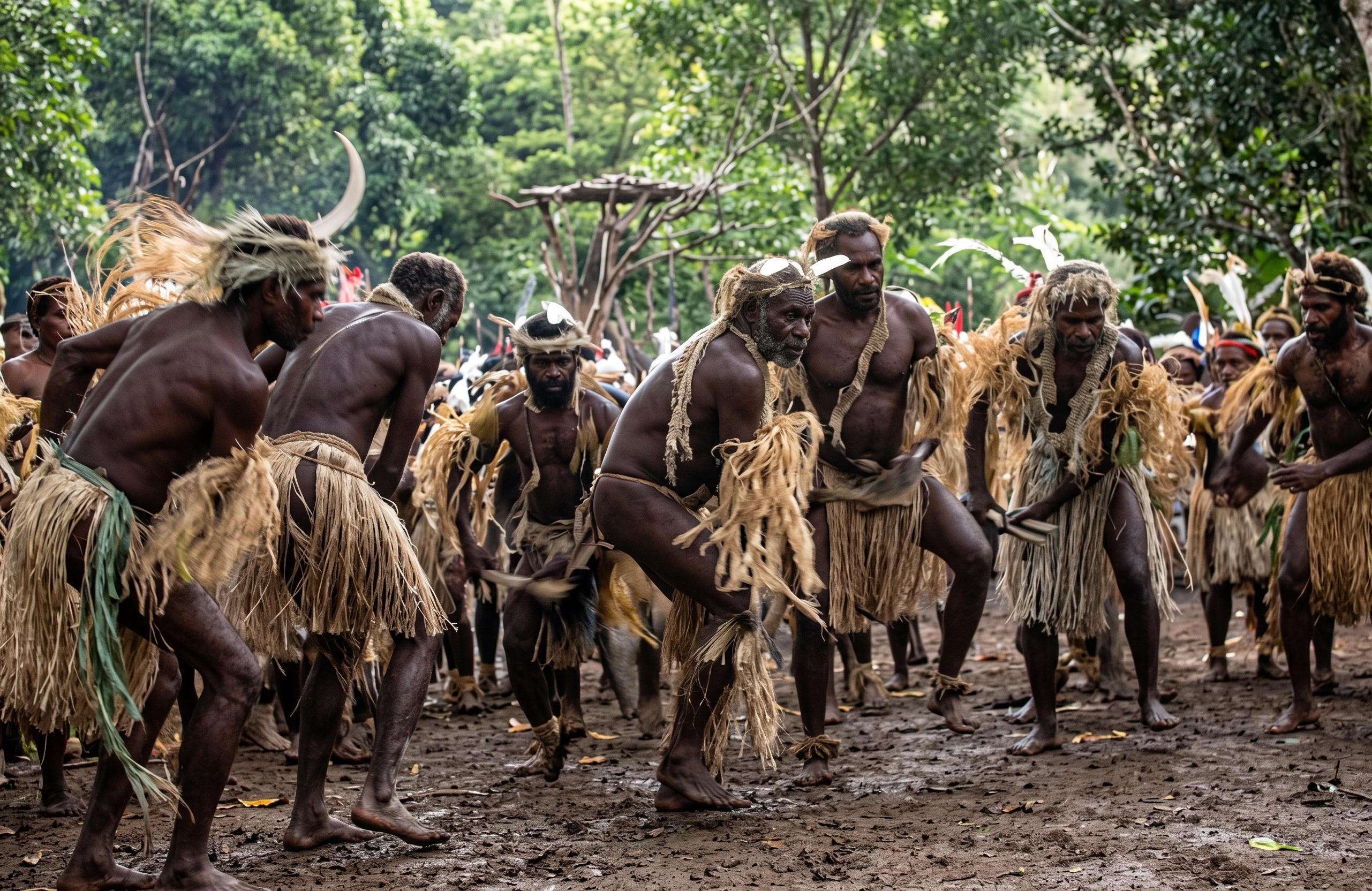 Tanna, Vanuatu — the Nekoviar ceremony 3