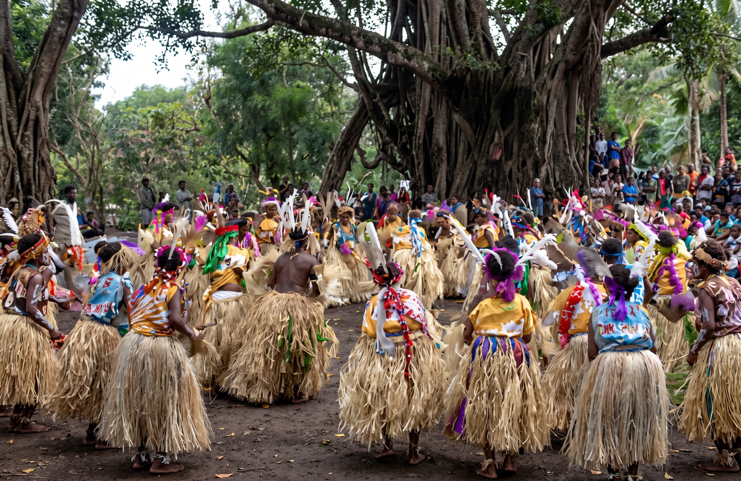 Tanna, Vanuatu — the Nekoviar ceremony 8