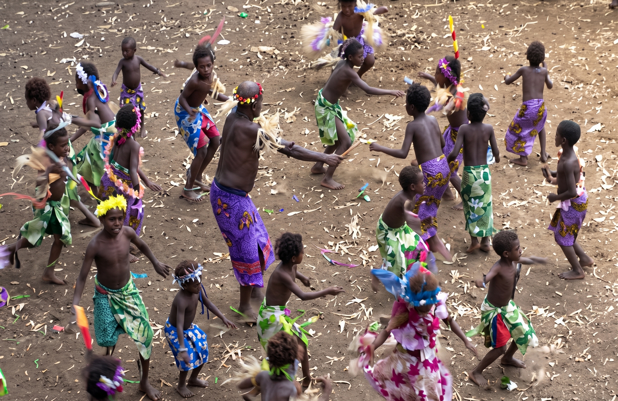 Tanna, Vanuatu — the Nekoviar ceremony 12