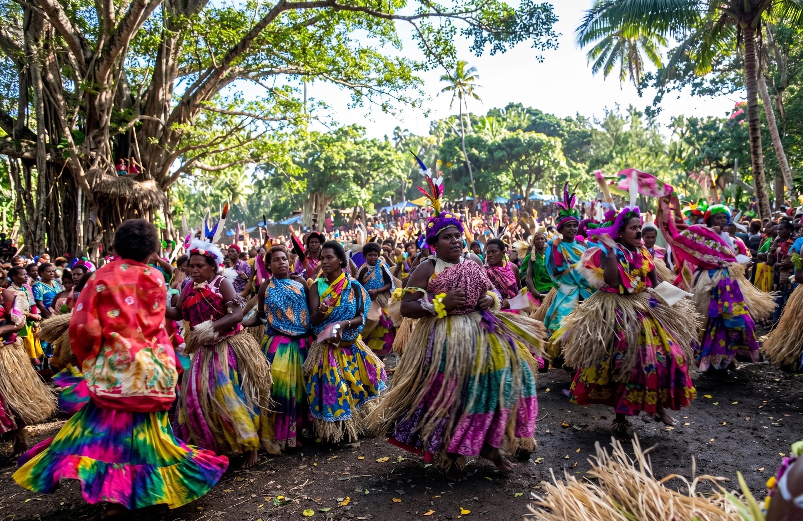 Tanna, Vanuatu — the Nekoviar ceremony 15