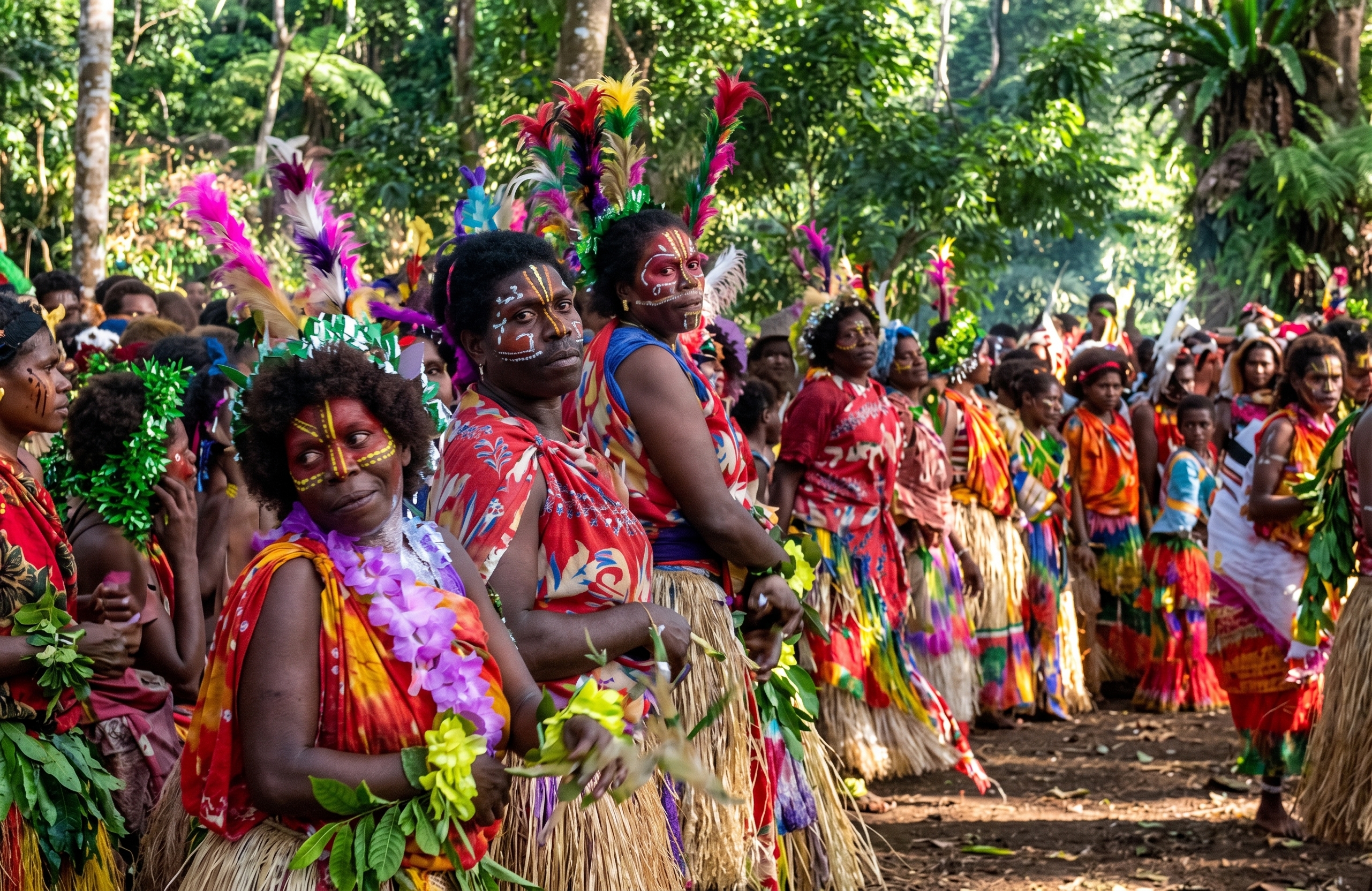 Tanna, Vanuatu — the Nekoviar ceremony 22