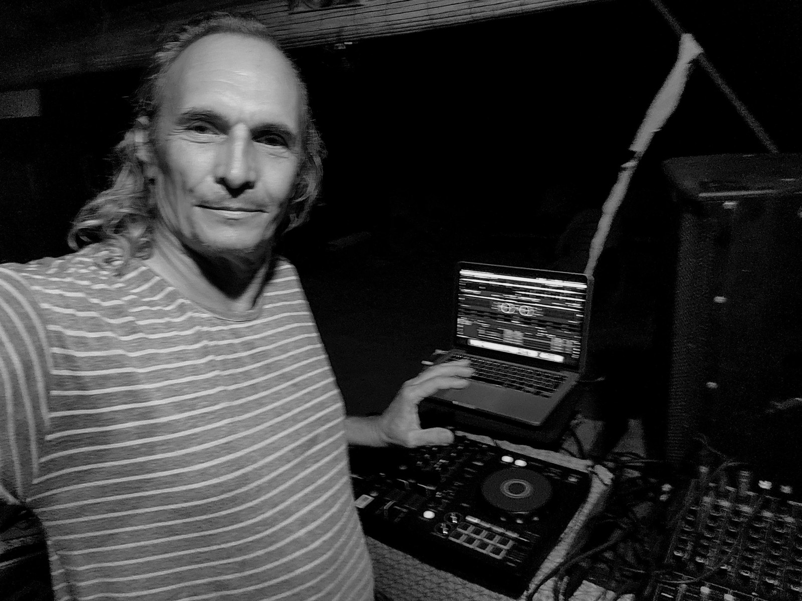 At the decks