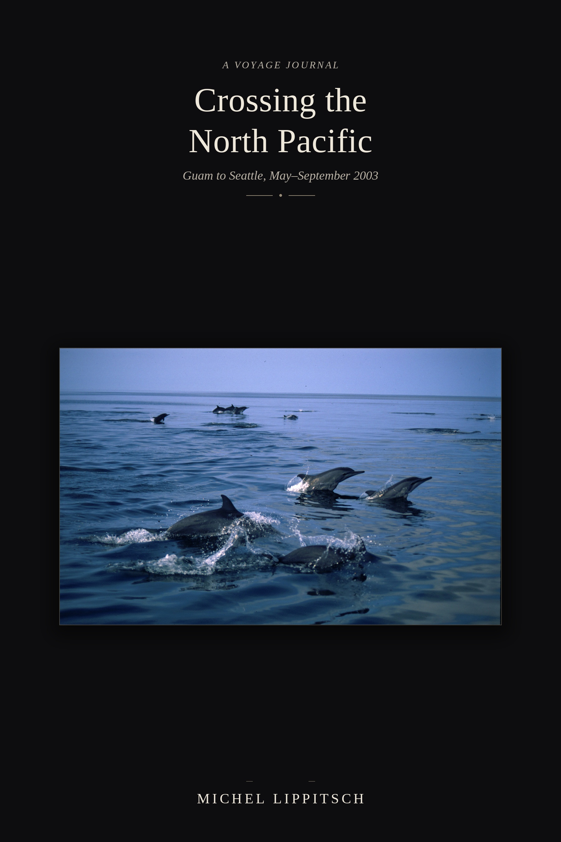 Crossing the North Pacific — book cover