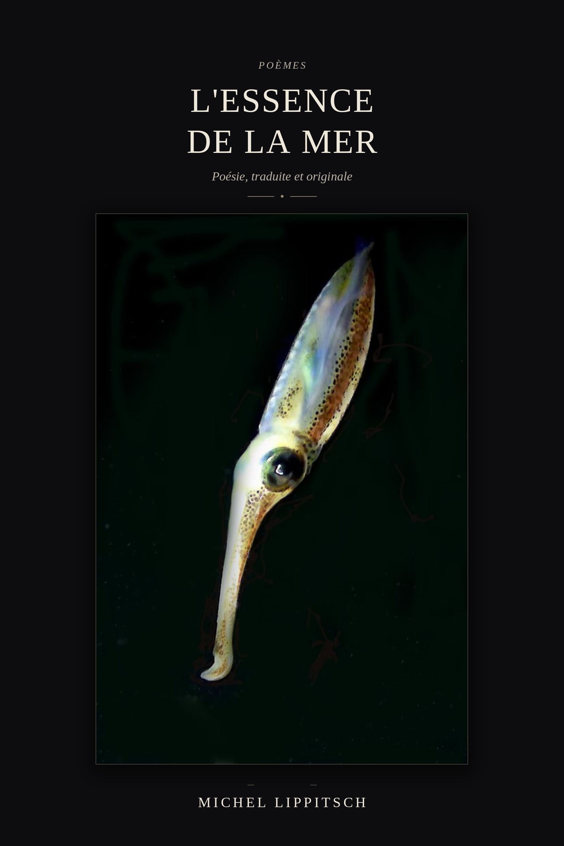 L'Essence de la Mer — book cover