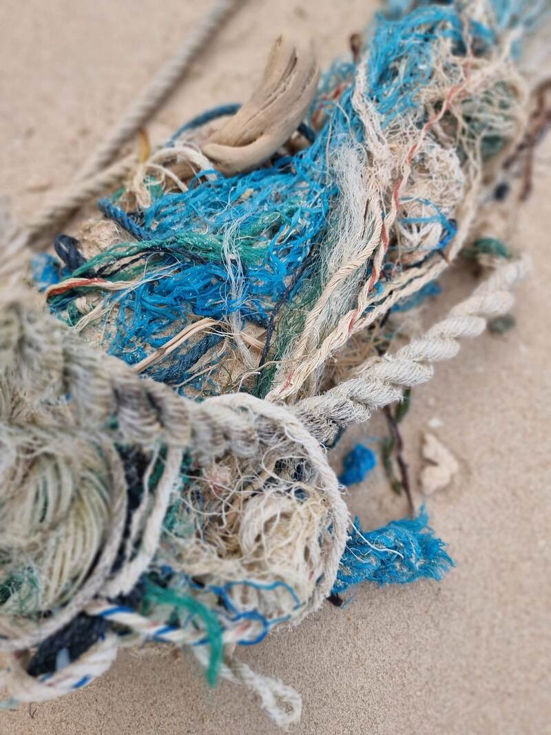 Weathered rope and knots 9