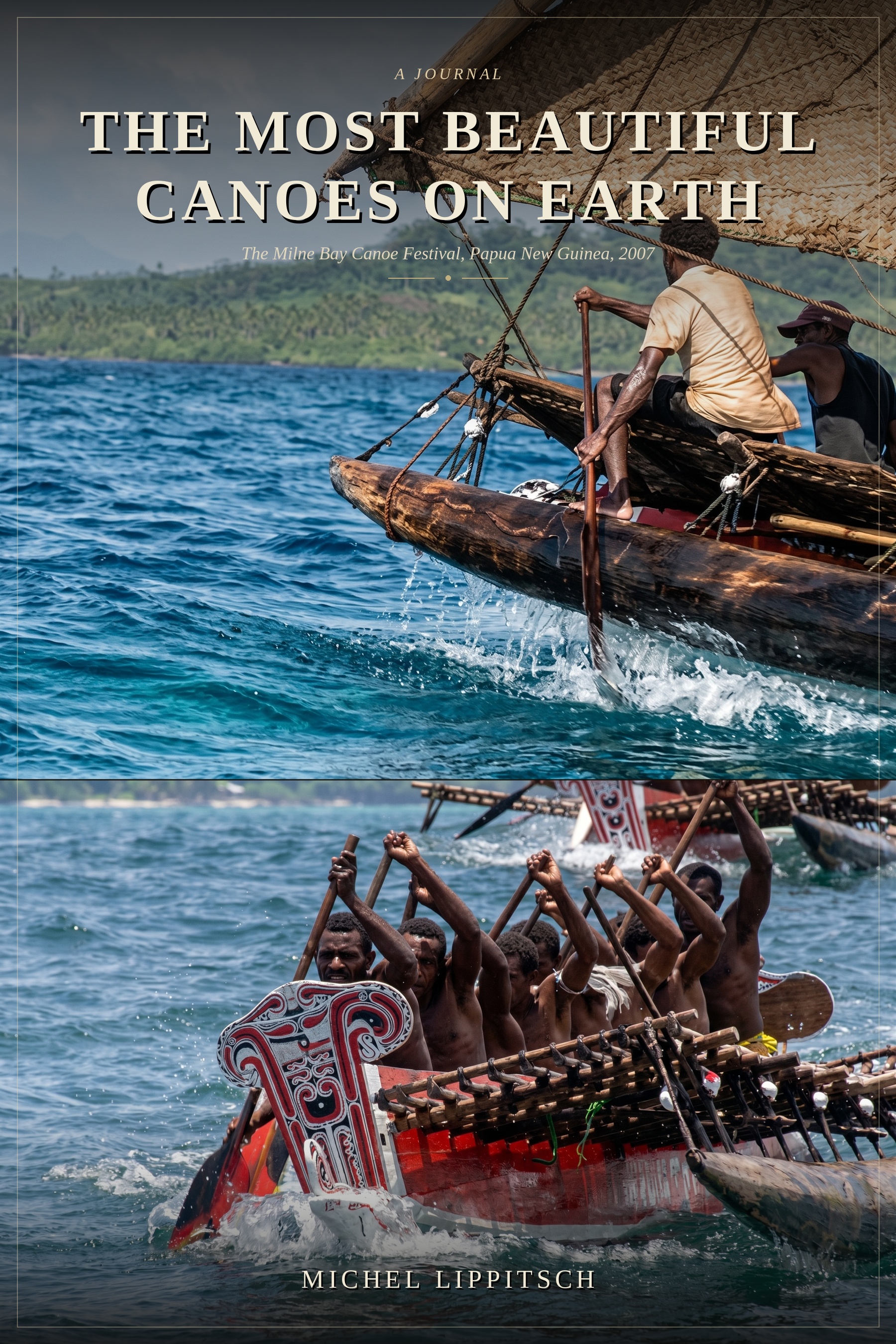 The Most Beautiful Canoes on Earth — book cover